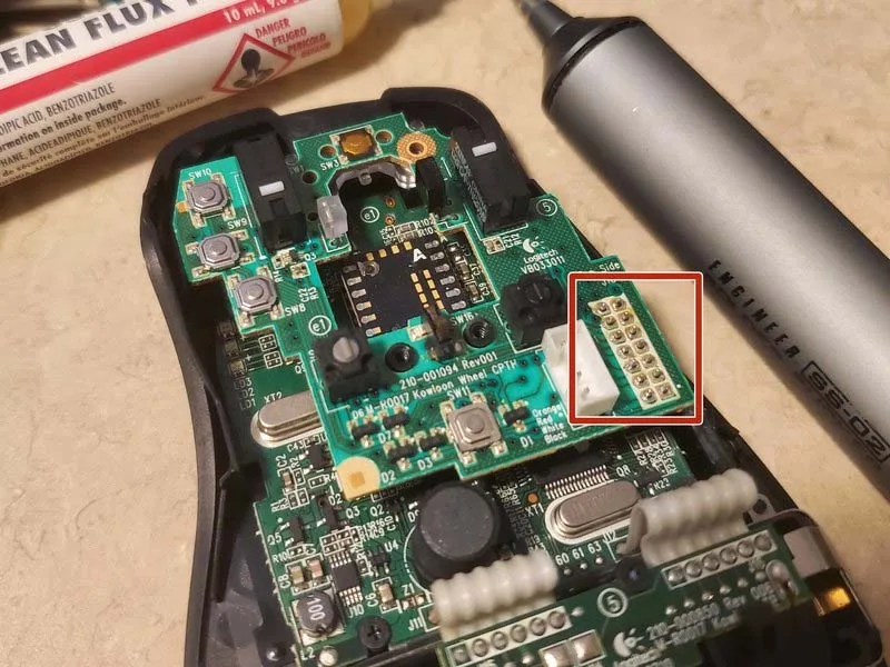huong-dan-cach-thay-bang-mach-duoi-pcb-logitech-g700s-h10