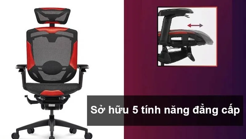 top 5 ghe gaming tot nhat 2024
