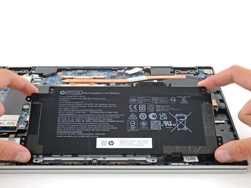 Các Bước Thay Pin Laptop HP Pavilion x360 14-dw Chuẩn Nhất
