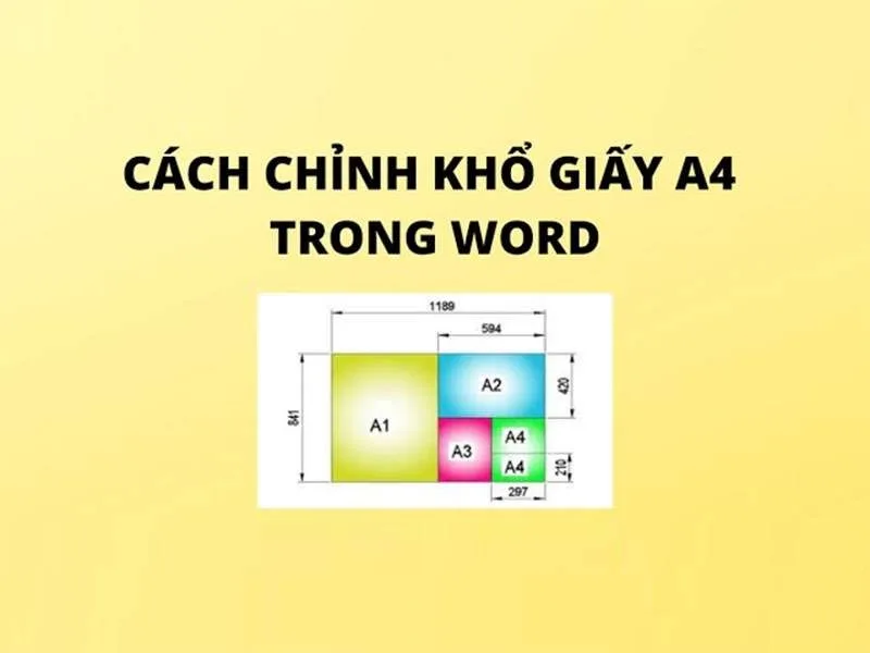 [Thủ Thuật] Cách Chỉnh Khổ Giấy A4 Trong Word Hiệu Quả Nhất