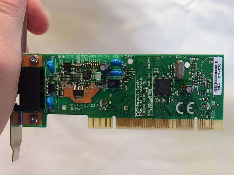 Cách Thay Modem Quay Số Trên Khe Cắm PCI Dell Inspiron 530 DCMF
