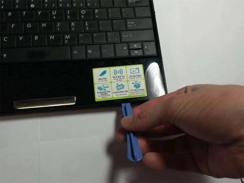 2 Bước Thay Nút Chuột Trackpad Cho Asus Eee PC 1008HA Chuẩn 100%