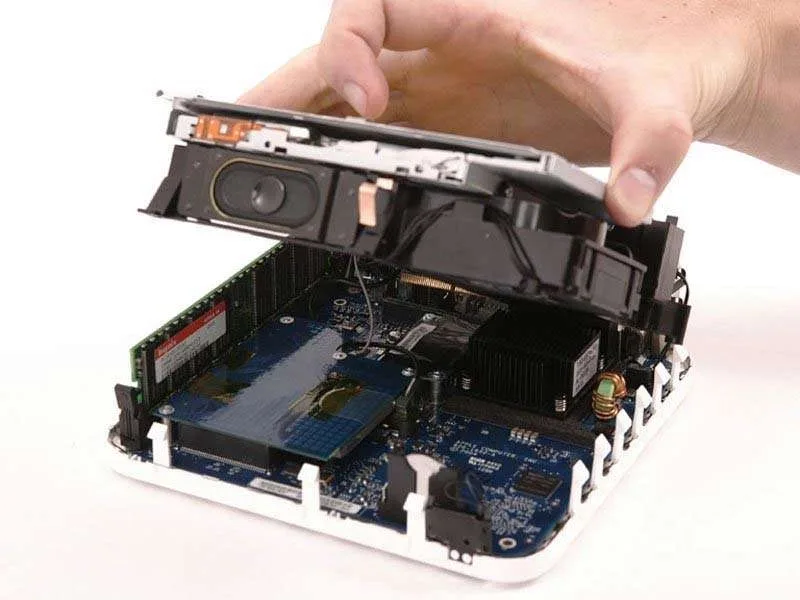 Hướng Dẫn Các Bước Thay Anten AirPort Cho Mac mini (PowerPC)