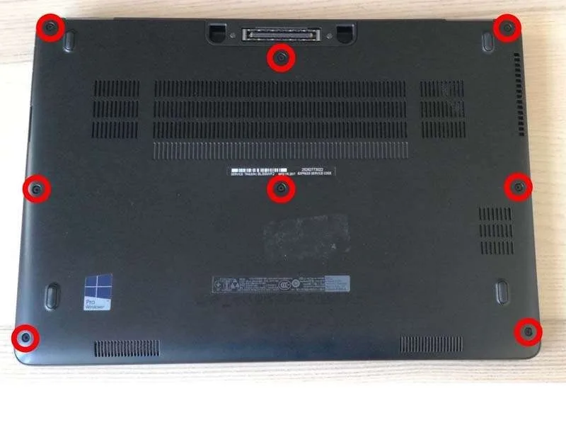 Hướng Dẫn Cách Thay Ổ SSD M.2 Cho Dell Latitude E7470 Chuẩn Nhất