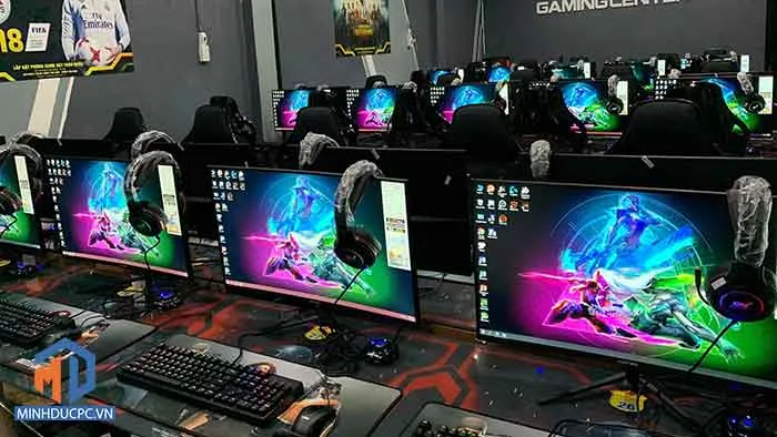 Dự án lắp đặt quán net Minh Đức PC 5