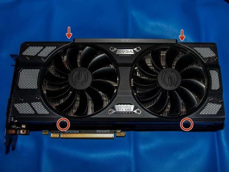 Tháo Vỏ Quạt Tản Nhiệt iCX EVGA GeForce GTX 1080 FTW2 DT GAMING