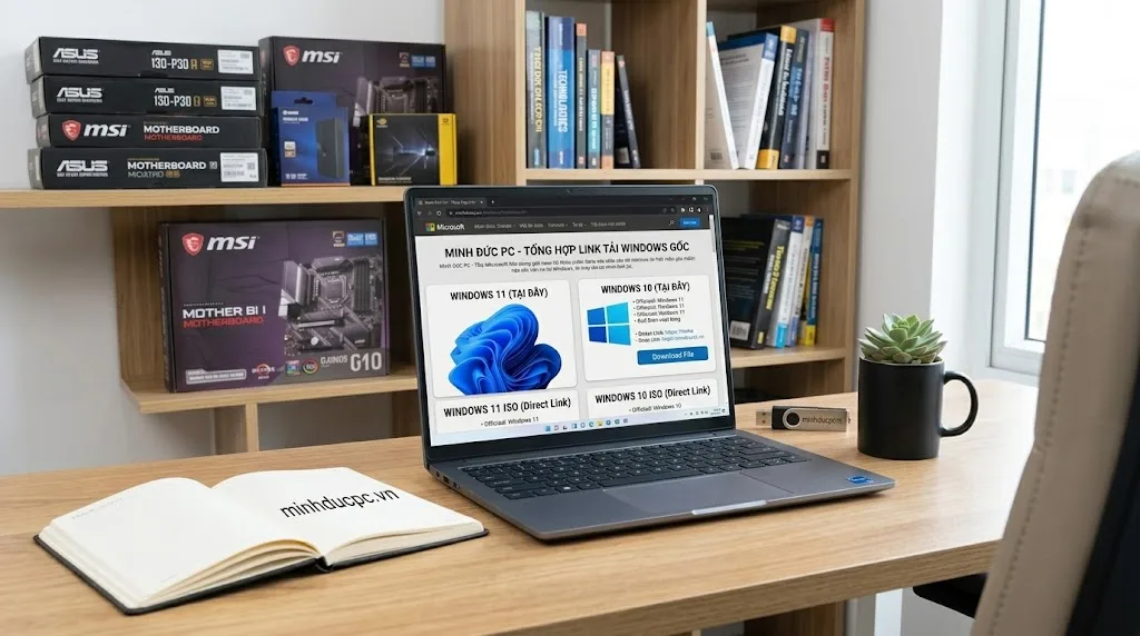 [Tổng Hợp] Link Tải File ISO Windows 11, Windows 10 Chính Gốc Từ Server Microsoft