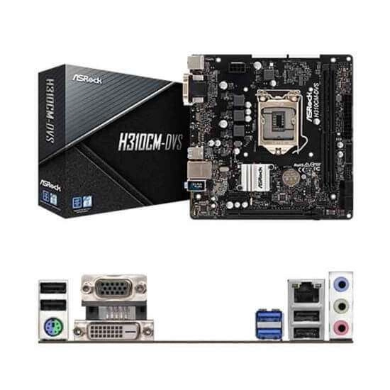 MAIN ASROCK H310CM-DVS SOCKET 1151 CHÍNH HÃNG 3