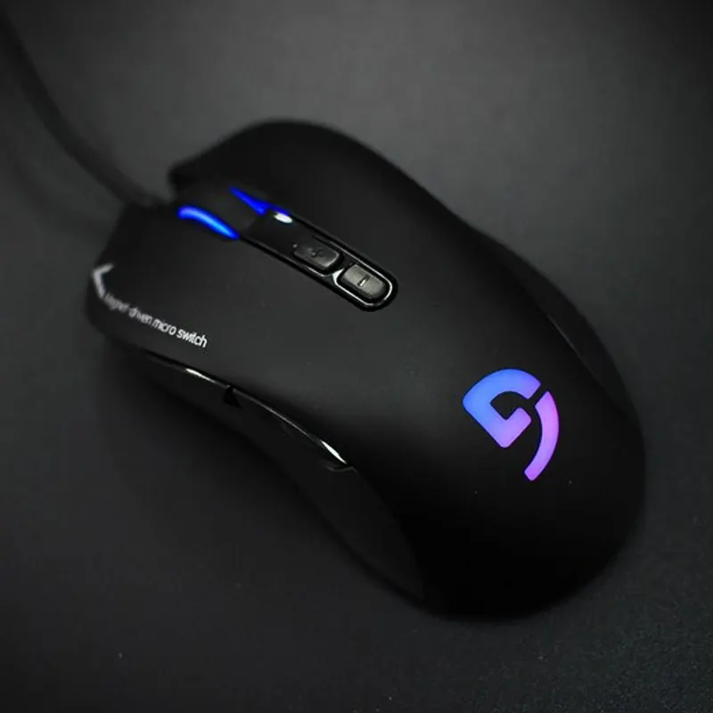 Chuột Fuhlen G90 Optical Black USB Gaming 4