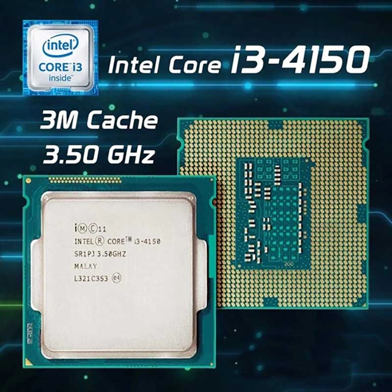 CPU Intel Core i3 4150 (3.5GHz, 2 nhân 4 luồng, 3MB Cache, LGA 1150)