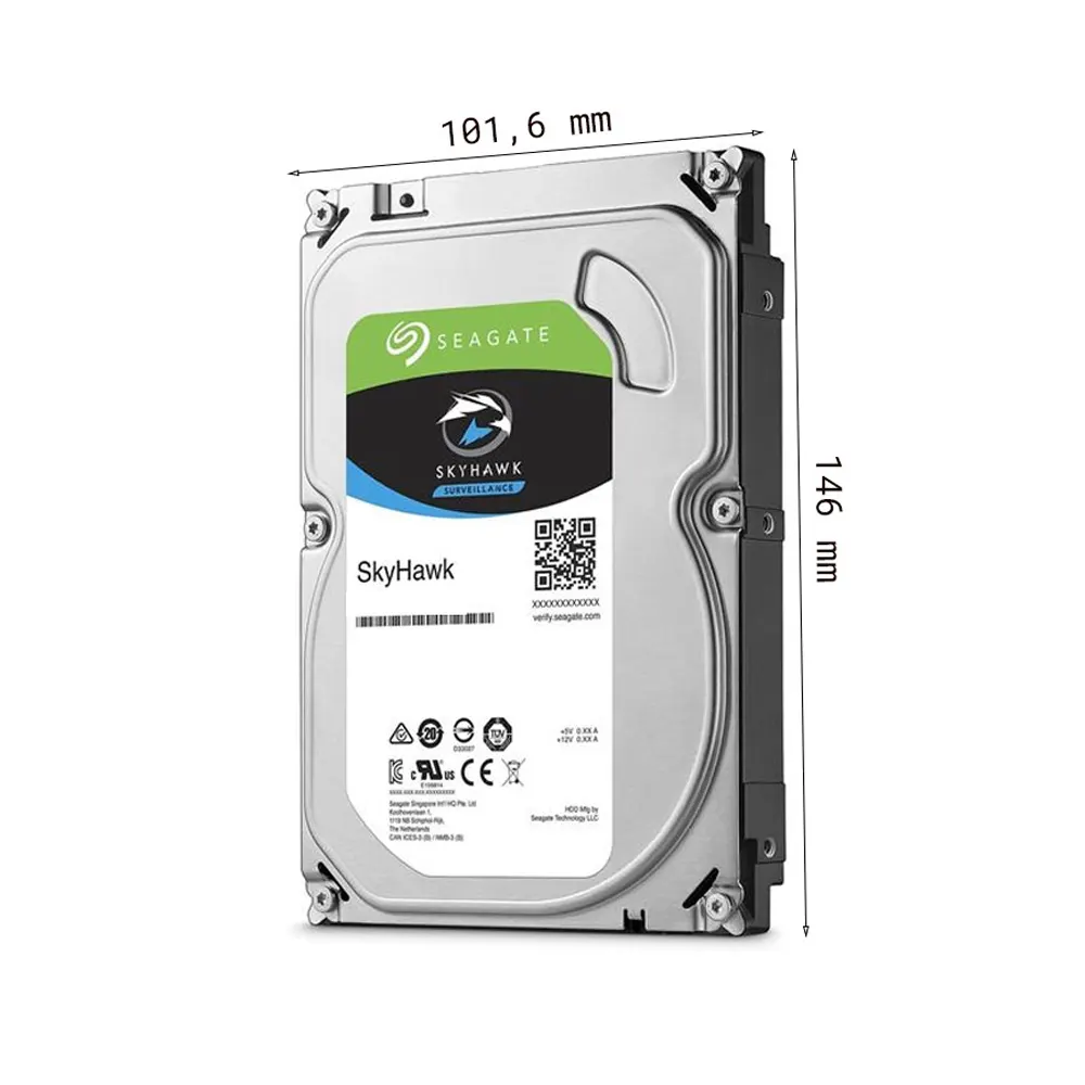 Ổ cứng HDD SEAGATE SKYHAWK 1TB 3.5 inch SATA III 64MB Cache 2