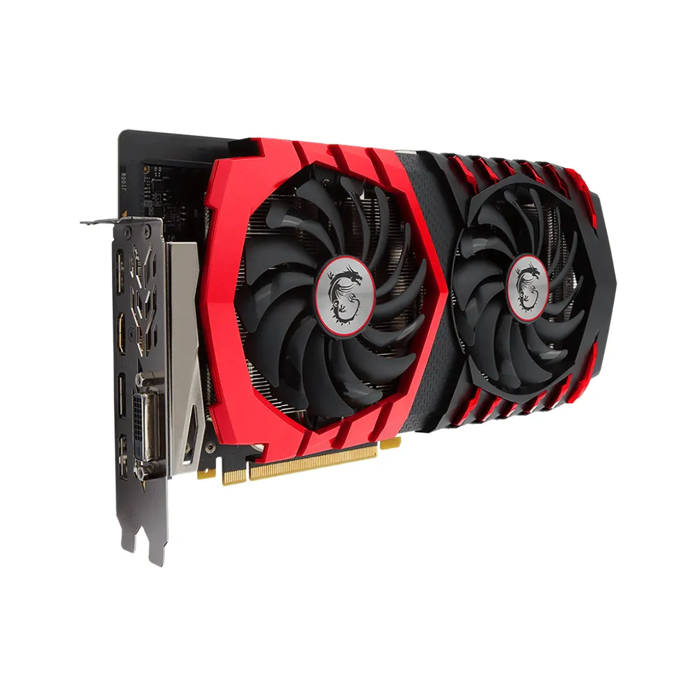 Card Đồ Họa MSI GeForce GTX 1060 GAMING X 6G - 6GB GDDR5 - 192-bit - PCIe 3.0 - Twin Frozr VI - HDMI/DP/DVI. 2