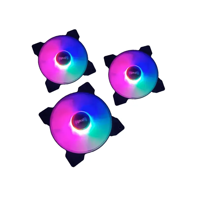 Fan Case Tomato C50 LED RGB (Red, Green, Blue) - Đen 2