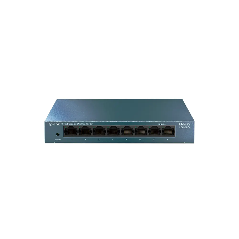 Switch TP-Link LS108G 8 Cổng Gigabit Ethernet (Không quản lý, Plug & Play, Tiết kiệm năng lượng) 2