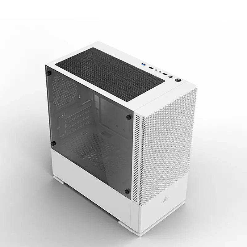 Vỏ Case KENOO ESPORT G562 (mATX/Mid Tower/White) 2