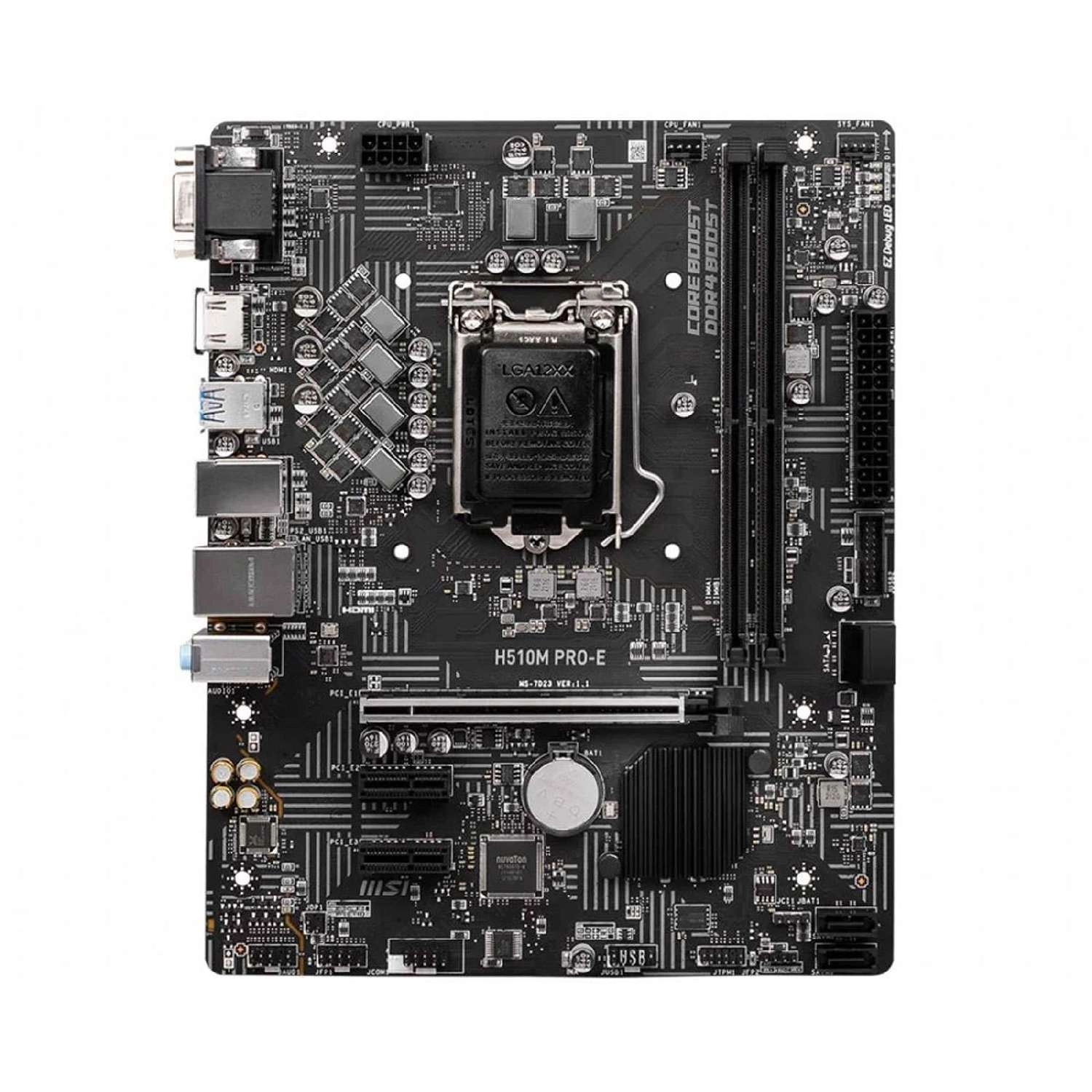 Mainboard MSI H510M PRO-E LGA 1200 2