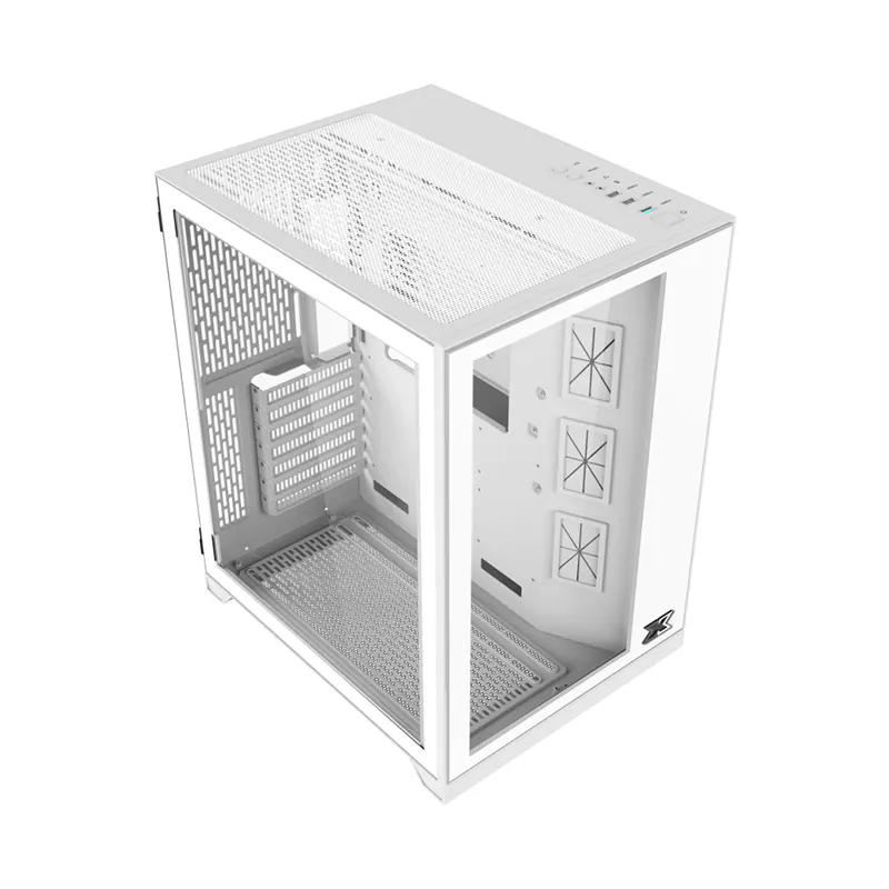 Vỏ Case Xigmatek Aquarius S Arctic (White, No Fan) - Chính Hãng 2