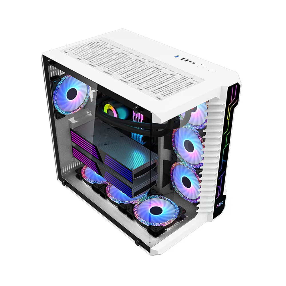 Vỏ Case MIK LV07 - WHITE (Mid Tower/ Màu Trắng) - Giá Tốt Nhất 2
