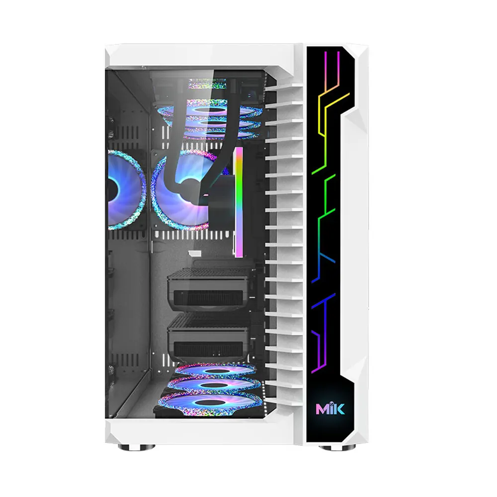 Vỏ Case MIK LV07 - WHITE (Mid Tower/ Màu Trắng) - Giá Tốt Nhất 4