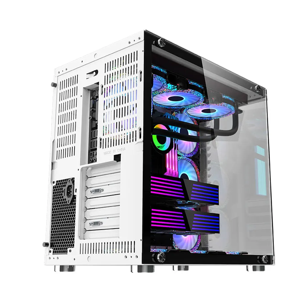 Vỏ Case MIK LV07 - WHITE (Mid Tower/ Màu Trắng) - Giá Tốt Nhất 5