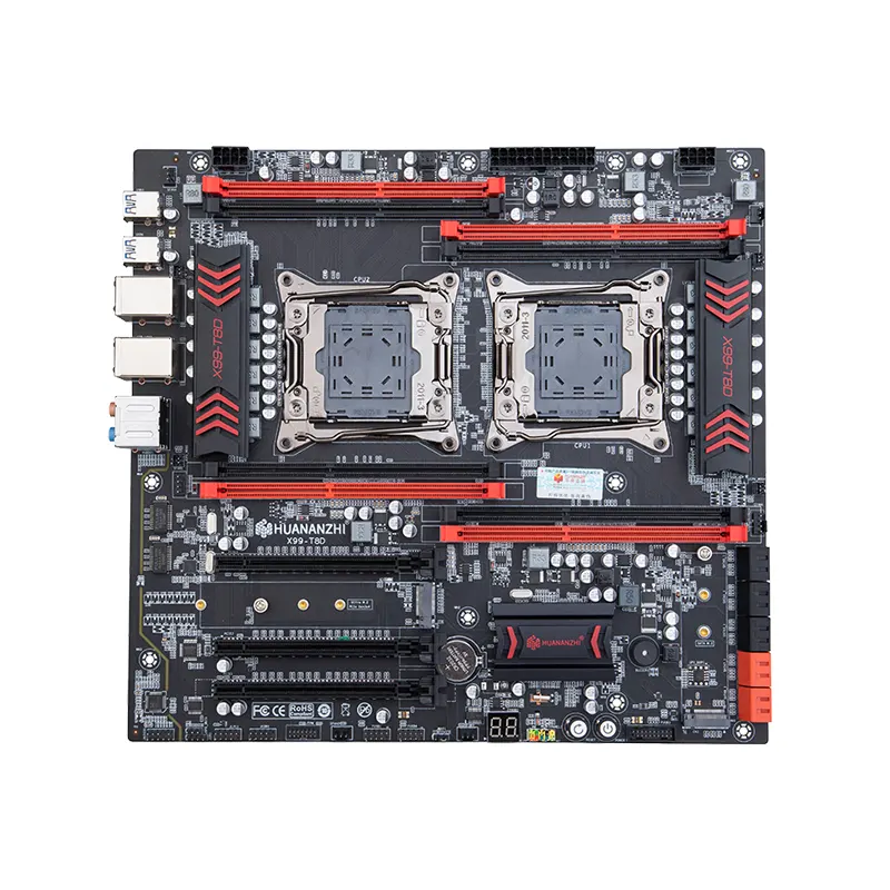 Mainboard HUANANZHI X99 T8D LGA 2011 | Dual CPU | DDR3 | E-ATX 2