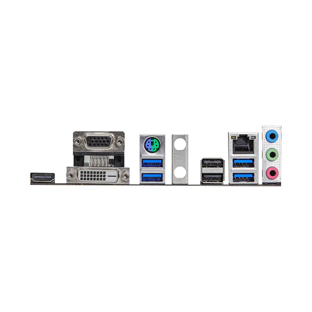 Mainboard ASRock H470M-HDV/M.2 (LGA1200, Micro-ATX, DDR4, PCIe 3.0, M.2 NVMe, Intel 1GbE LAN) 5