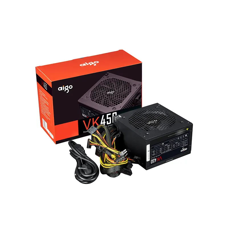 Nguồn máy tính AIGO VK450 450W (Màu Đen) 4