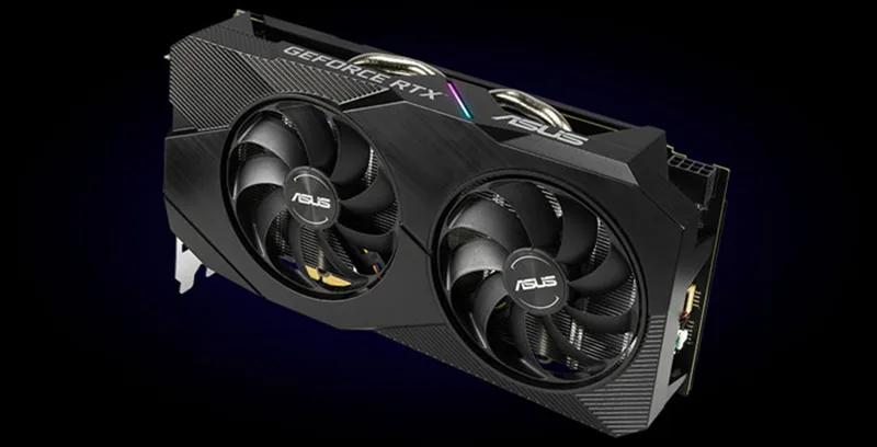 Tốc độ xử lý đỉnh cao của VGA Asus Dual GeForce RTX 2060 EVO OC 12GB