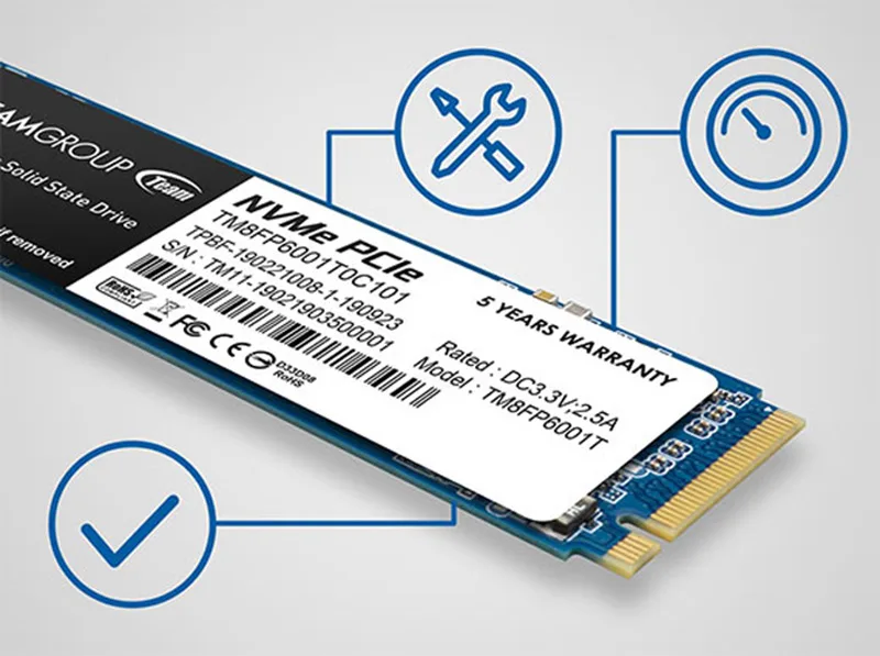 Ổ cứng SSD của hãng TeamGroup