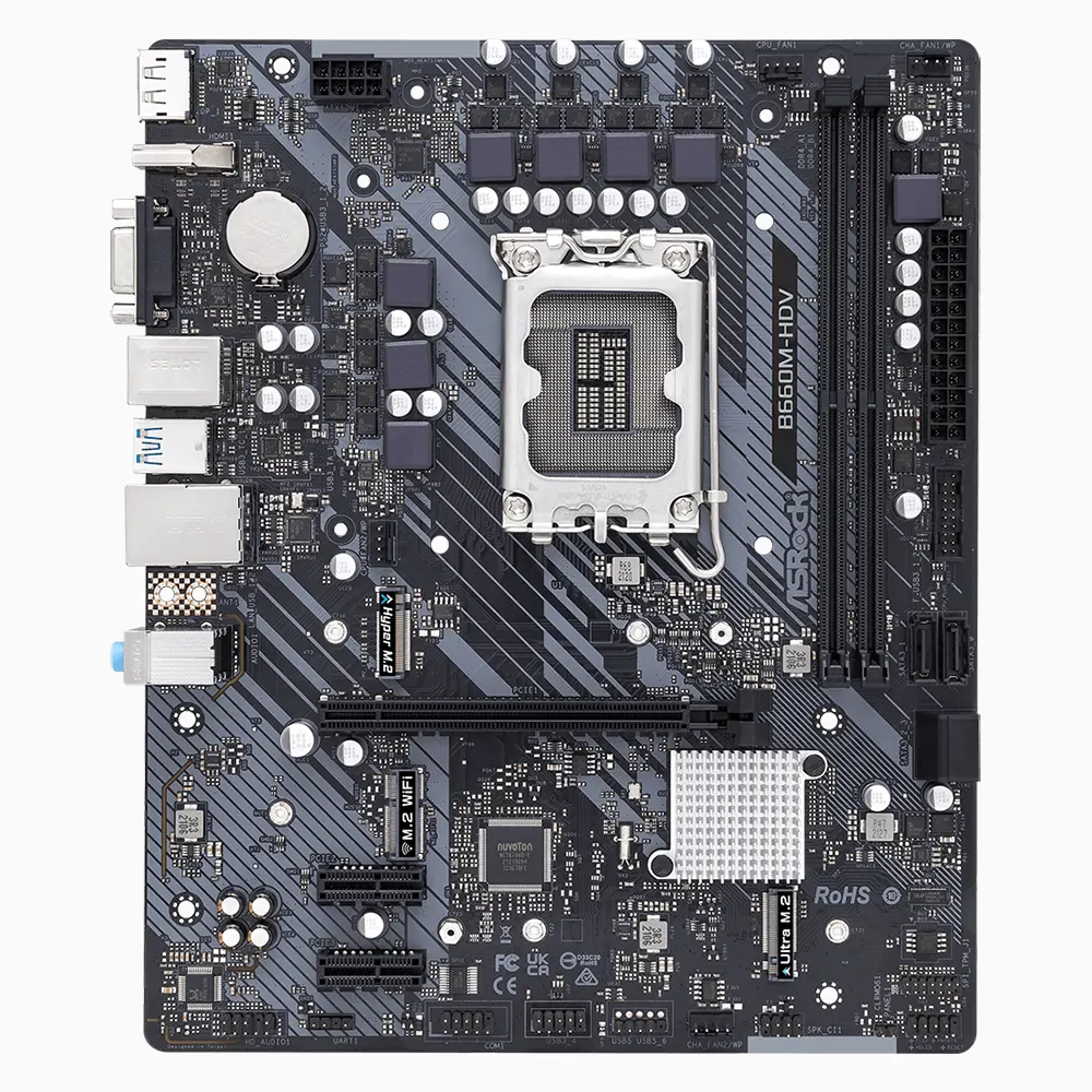 Mainboard ASRock B660M HDV DDR4 LGA 1700 Chính Hãng 2