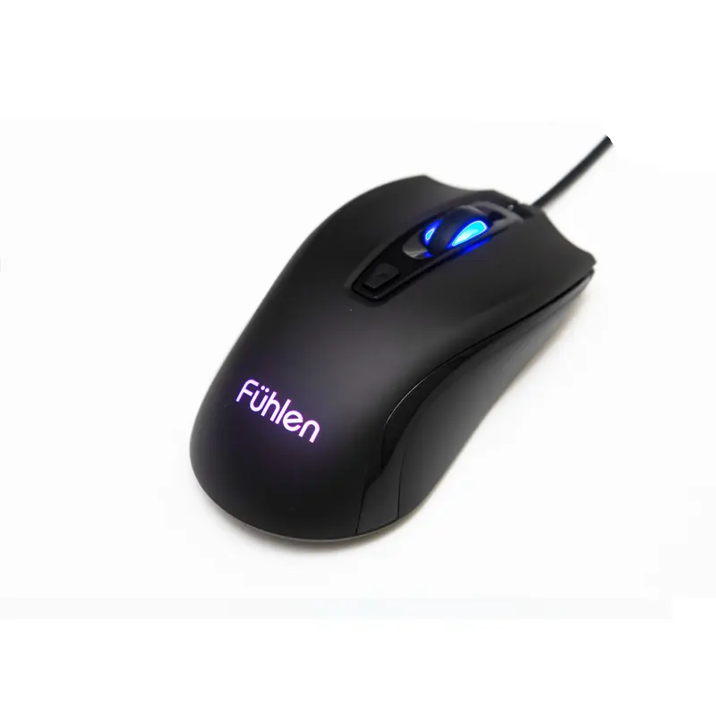 Chuột Fuhlen X102S Optical Black USB LED RGB 3