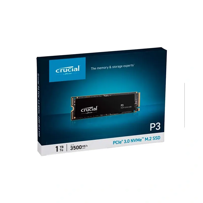 Ổ cứng SSD Crucial 1TB NVMe M.2 PCIe 2280 Gen3x4 4