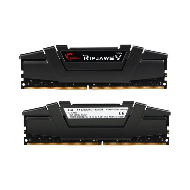 Ram DDR4 Gskill RIPJAWS V 16GB 3200Mhz tản nhiệt 5