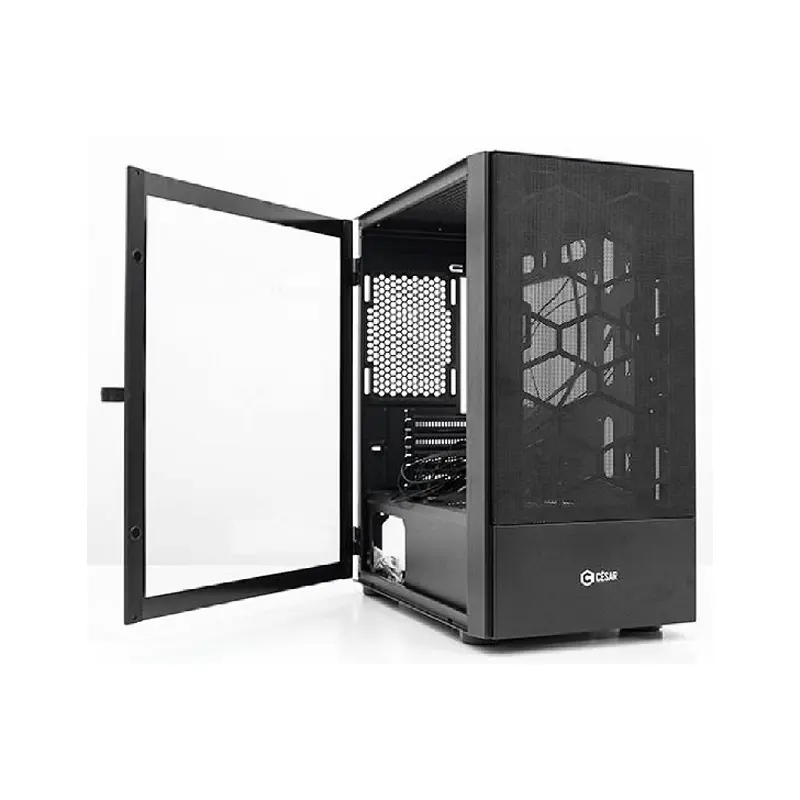 Vỏ Case César Light Black (3 Fan LED RGB) 2