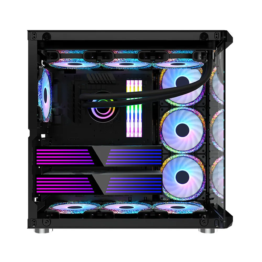 Vỏ Case MIK LV07 - BLACK (Mid Tower/ Màu Đen) 5