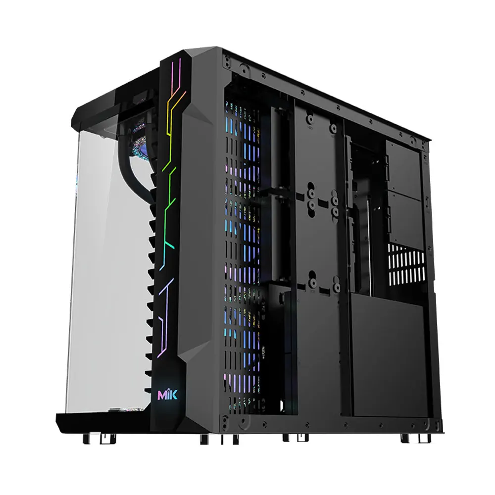 Vỏ Case MIK LV07 - BLACK (Mid Tower/ Màu Đen) 6