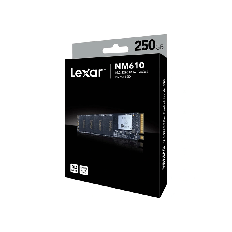 Ổ cứng SSD Lexar NM610-250GB M.2 2280 NVMe Gen3x4 4