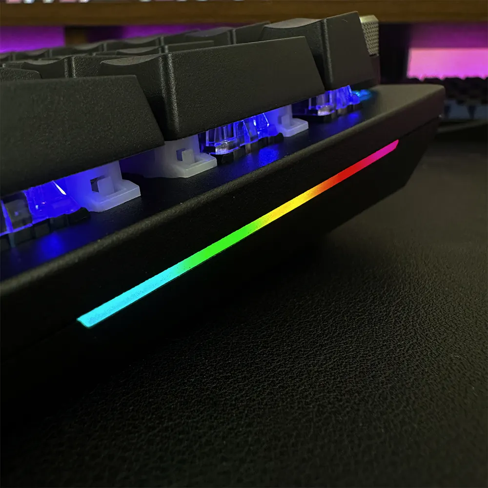 Bàn phím cơ quang Gnet GK315S RGB - Optical Switch - Black 3