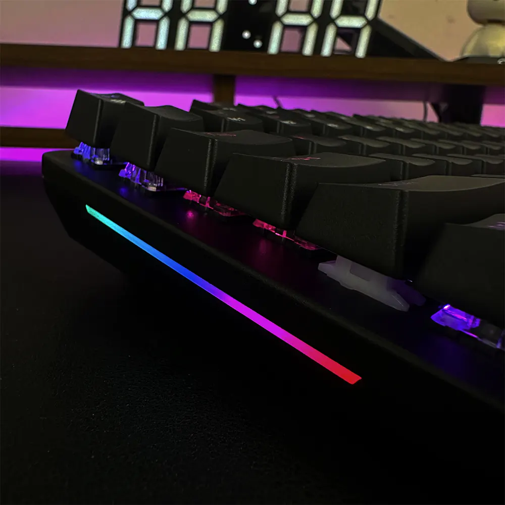 Bàn phím cơ quang Gnet GK315S RGB - Optical Switch - Black 4
