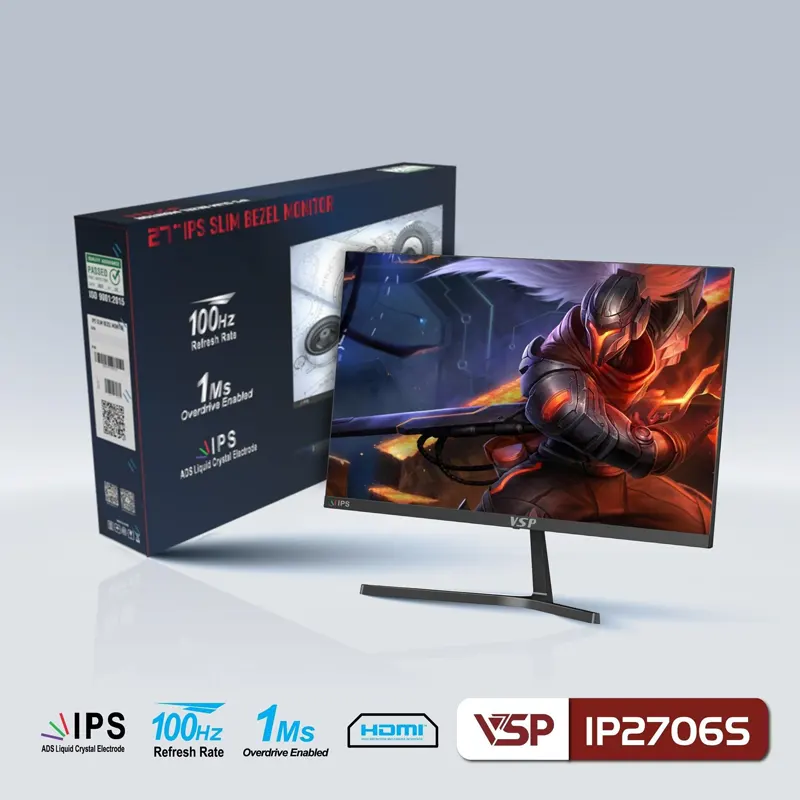 Màn hình VSP IP2706S 27 inch 100Hz 1ms IPS FHD Full viền Flat 2