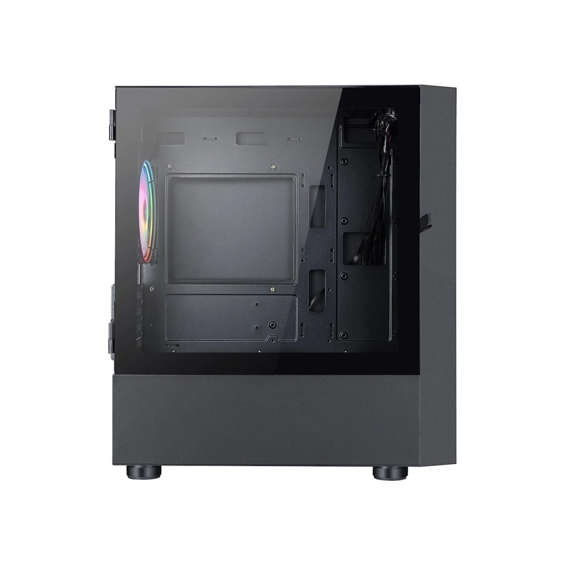 Vỏ Case Jetek Squid X3 Black | M-ATX, 3 Fan RGB 3