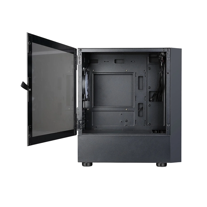 Vỏ Case Jetek Squid X3 Black | M-ATX, 3 Fan RGB 4