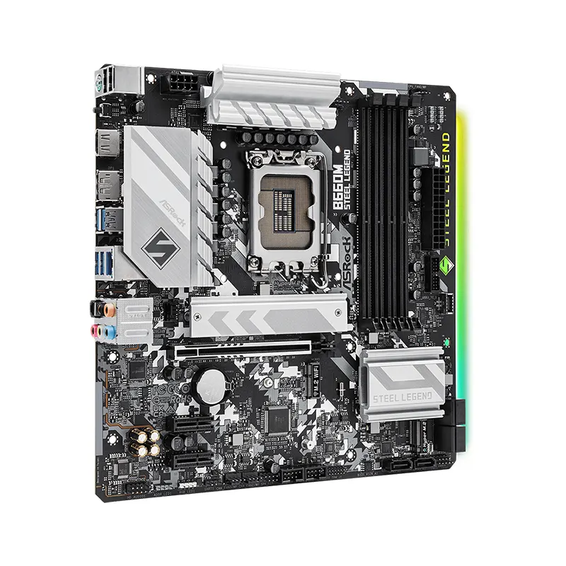 Mainboard ASRock B660M Steel Legend (Intel B660, LGA 1700, mATX, 4 khe DDR4) 4