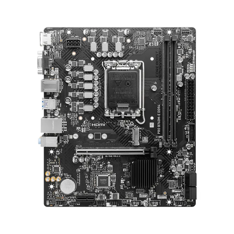 Mainboard MSI PRO B760M-E DDR4 (Intel B760, LGA 1700, mATX, 2 khe DDR4) 2