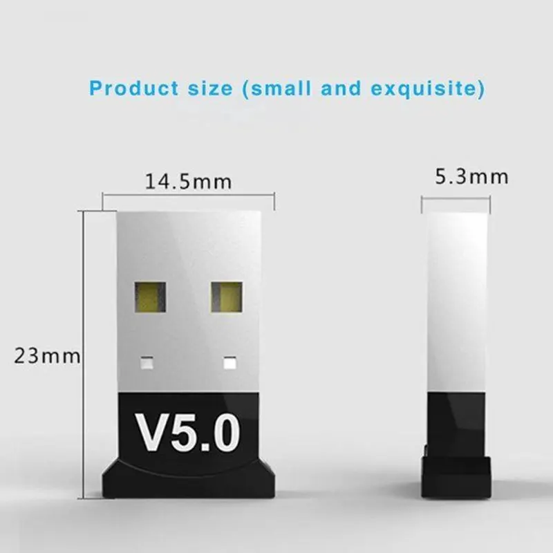 USB kết nối Bluetooth V5.0 DONGLE Tự Nhận Driver Windows 10, 11 2
