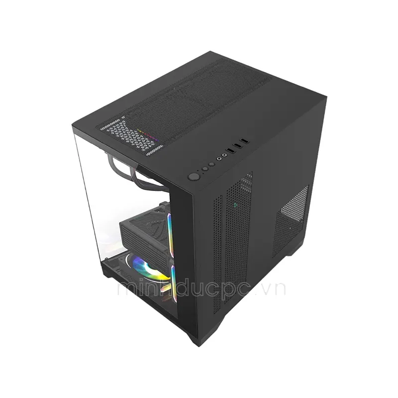Vỏ case VSP X2 GALAXY Black (Aquanaut Galaxy Gaming M-ATX) 3