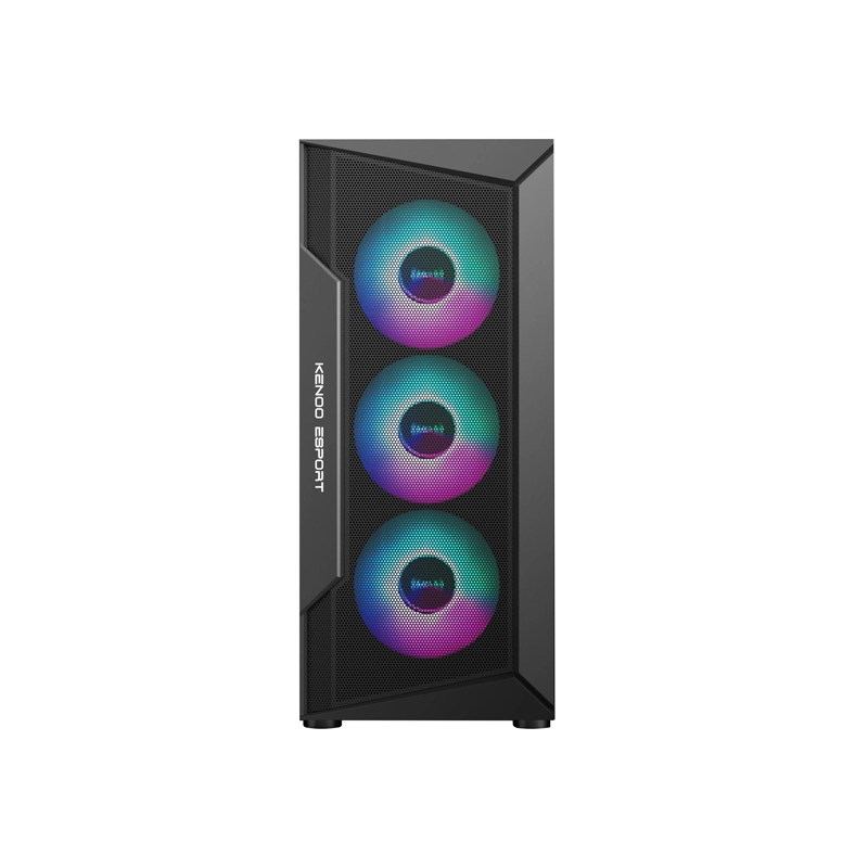 Vỏ case KENOO ESPORT AF310 3F | ATX, 3 Fan RGB, Black 3