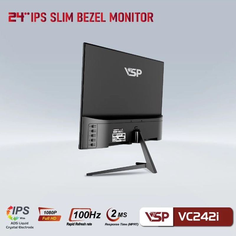 Màn hình VSP VC242i 24 Inch 100Hz IPS FHD Flat - Đen 3