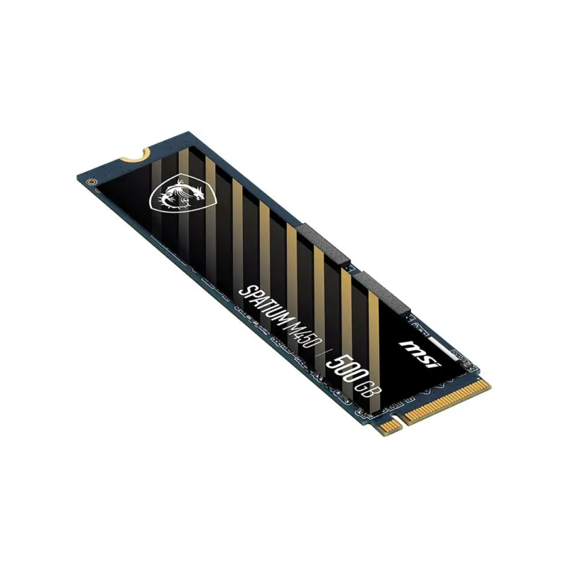 Ổ cứng SSD MSI SPATIUM M450 500GB M.2 2280 NVME PCIe Gen4X4 (Đọc 3600 MB/s, ghi 2300 MB/s) 2