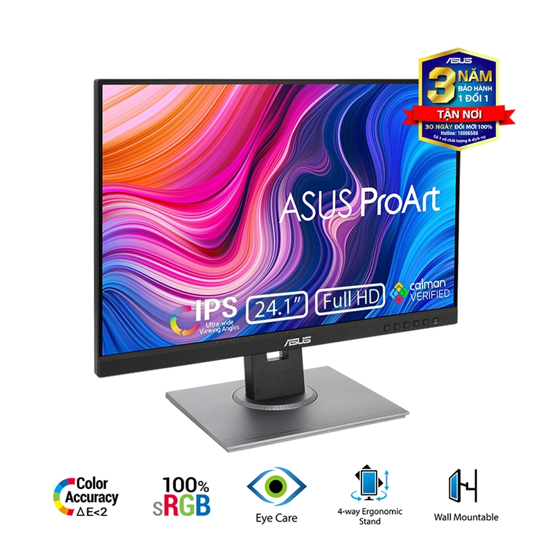 Màn hình ASUS ProArt PA248QV 24 Inch IPS 75Hz 3